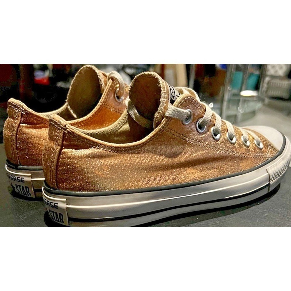 Converse CT All Star OX Metallic Sunset Glow Sneakers - Size 5 Men's, 7 Women's